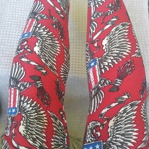 LLR Red Eagle Leggings OS